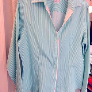 Brooks Brothers Size 14. All cotton, non-iron, fitted.